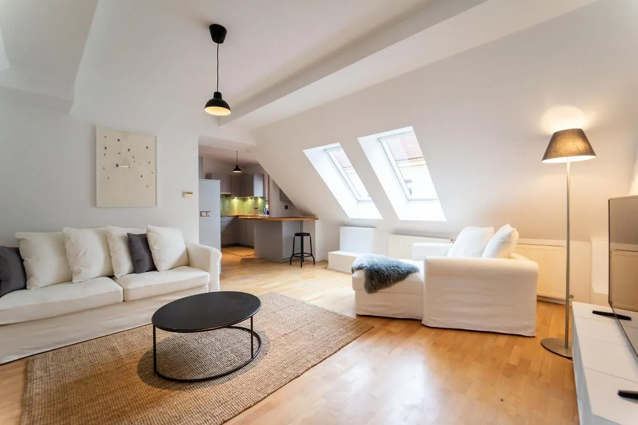 Rooftop Apartment Near Mariahilfstrasse - Free Garage Vienna